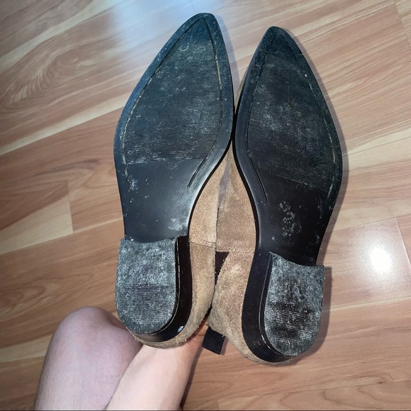 ASOS Pointed Chelsea Boots in Brown Suede size 7 - Picture 7 of 11